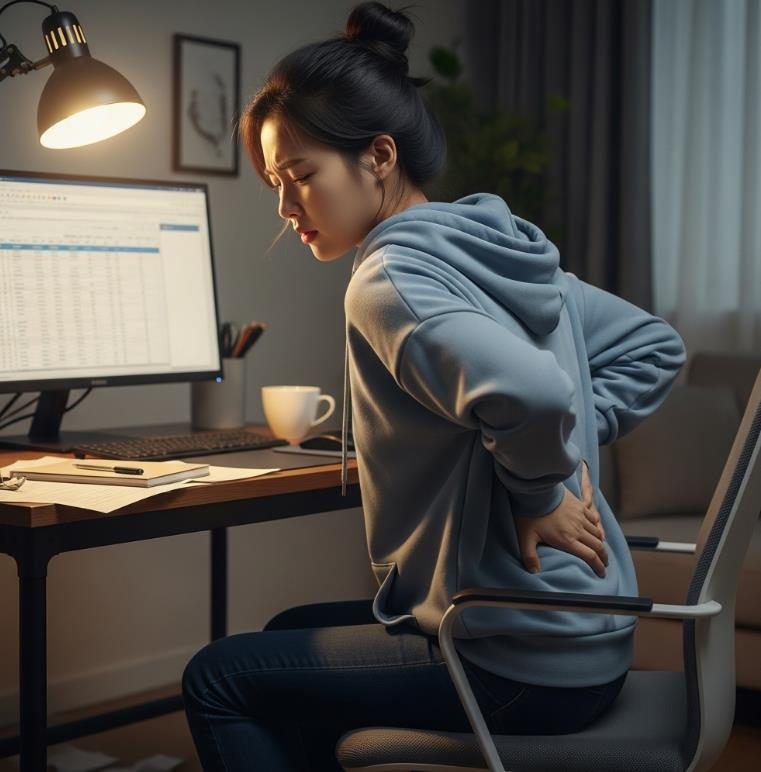 허리가 아픈 이유