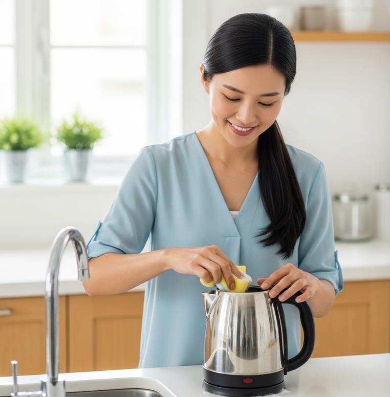 전기포트 물때를 제거