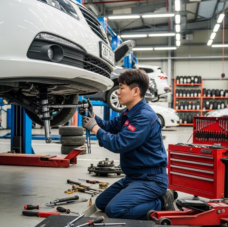 자동차 서스펜션 세팅